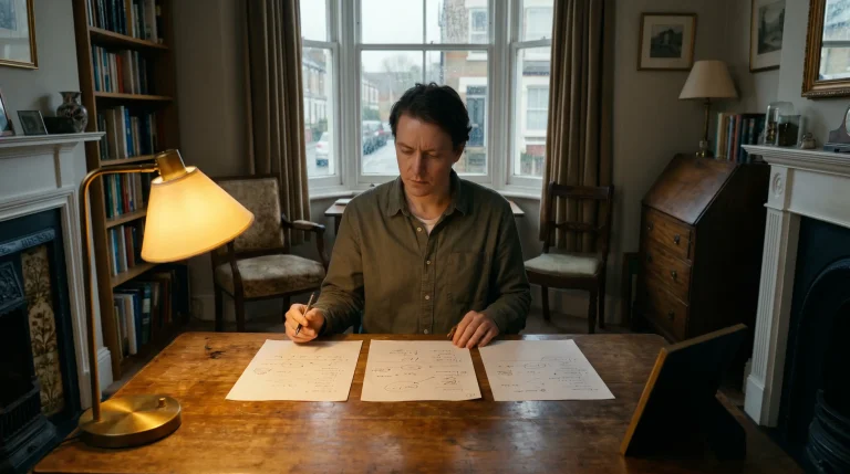 UK punter reviewing three different odds formats side by side at home