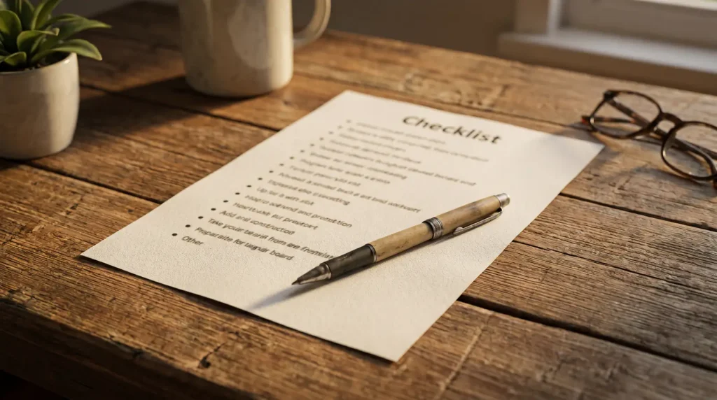 Pre-bet checklist for fading public action on a desk